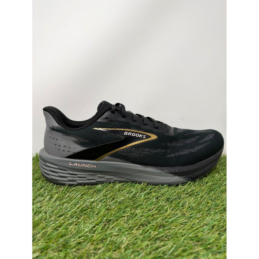 Brooks Launch 11 Shoes Mens 12.5 Running Black Sneakers Athletic Traning Comfort